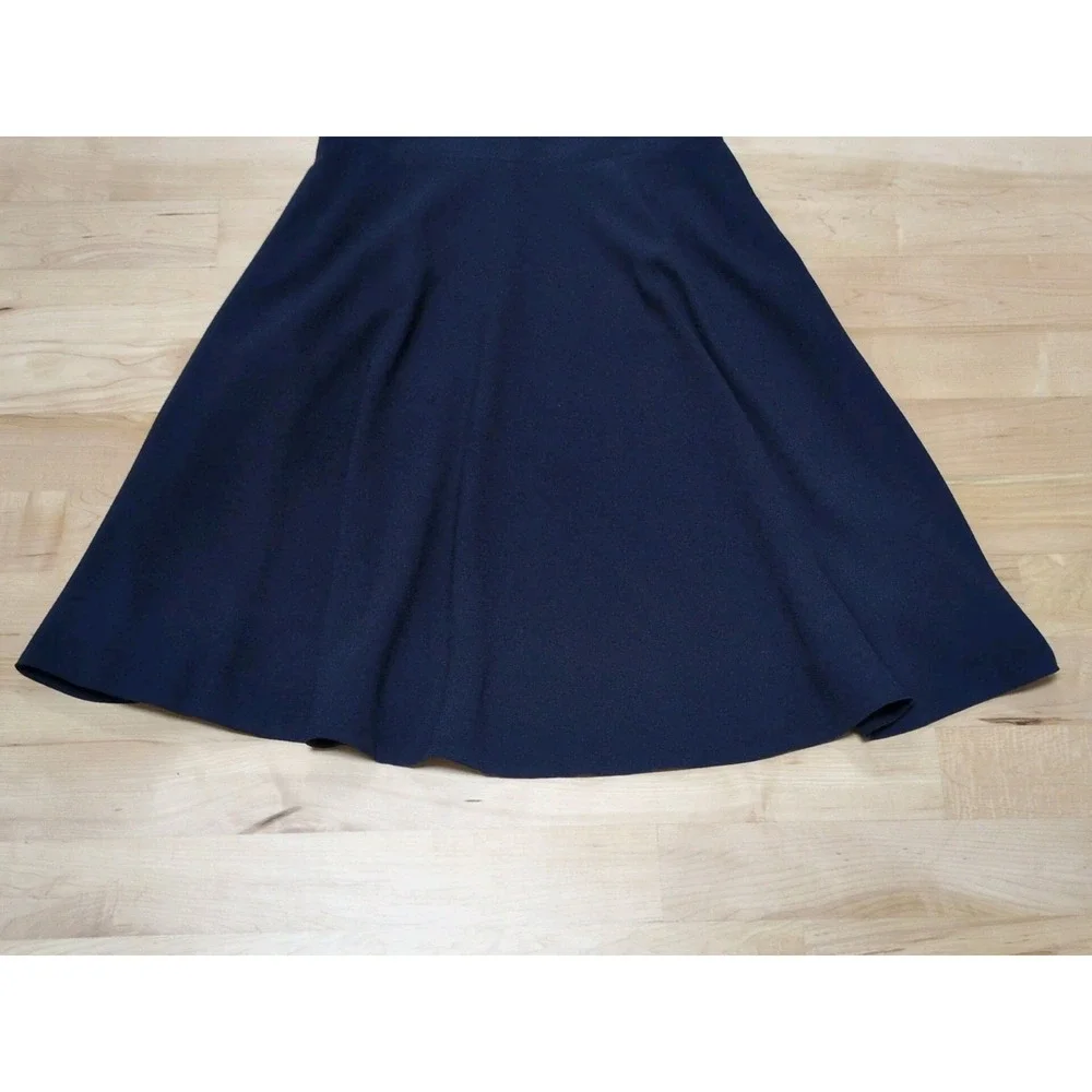Dress The Population Catalina‎ Dress Navy Blue Sz XXL Sleeveless Fit And Flare - Picture 6 of 12